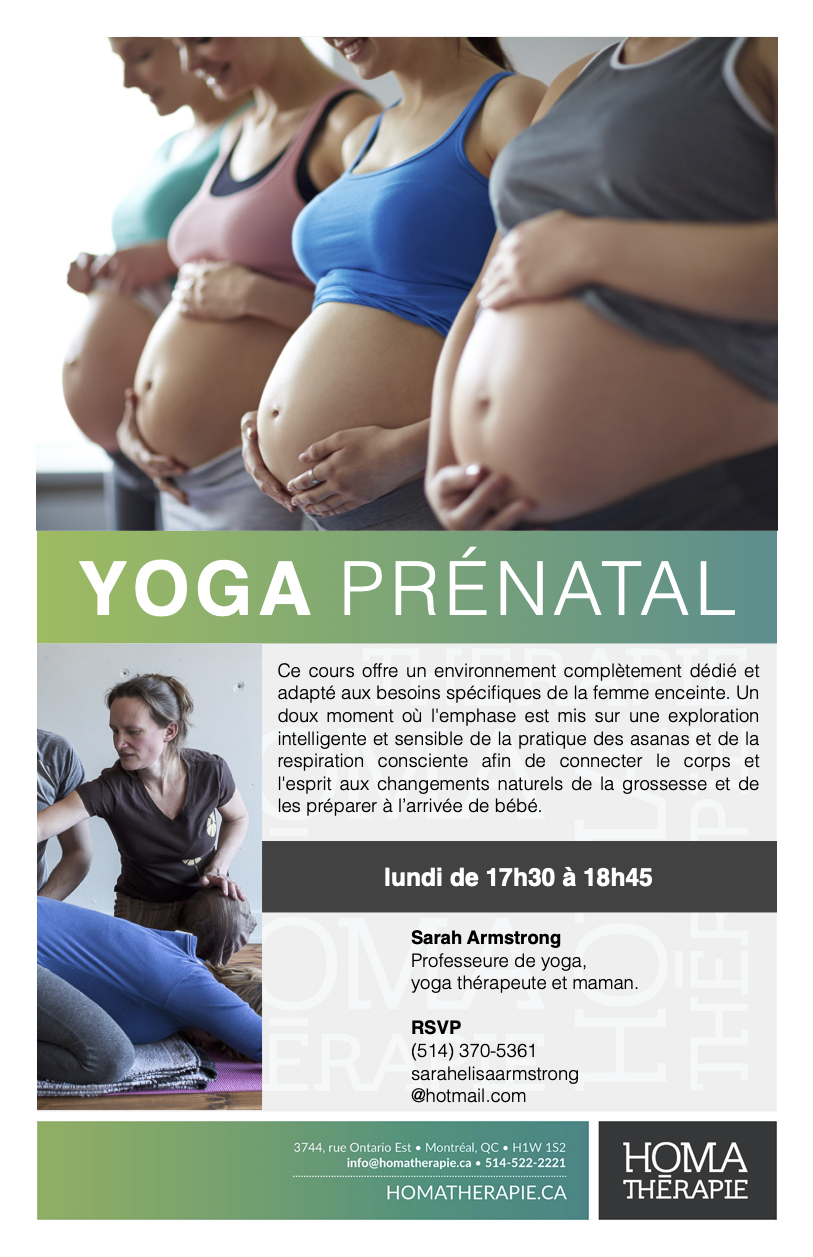 Cours femme enceinte quebec